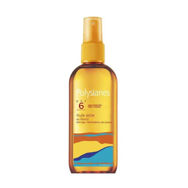 Klorane Polysianes Spray Aceite Seco Solar SPF6 150ml